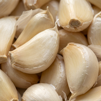 Garlic cloves macro