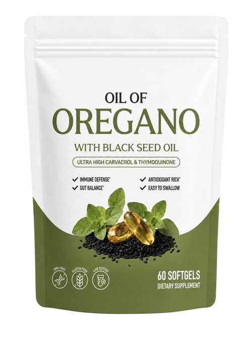 Oil of Oregano pouch cutout