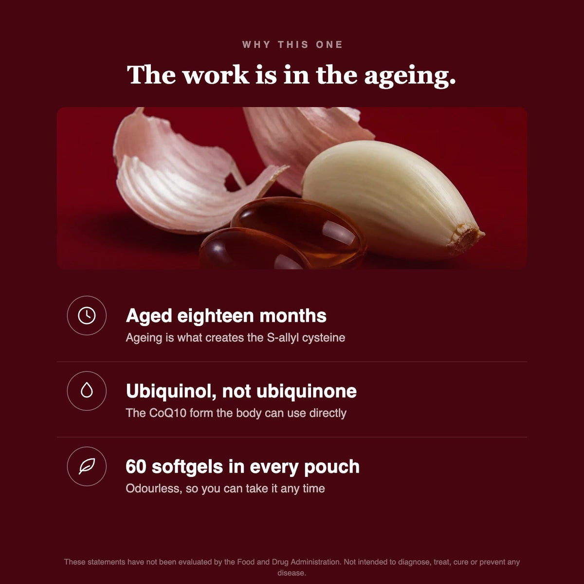 Why Botanical Aged Garlic