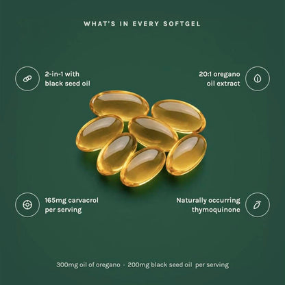 What's in every Botanical Oil of Oregano softgel