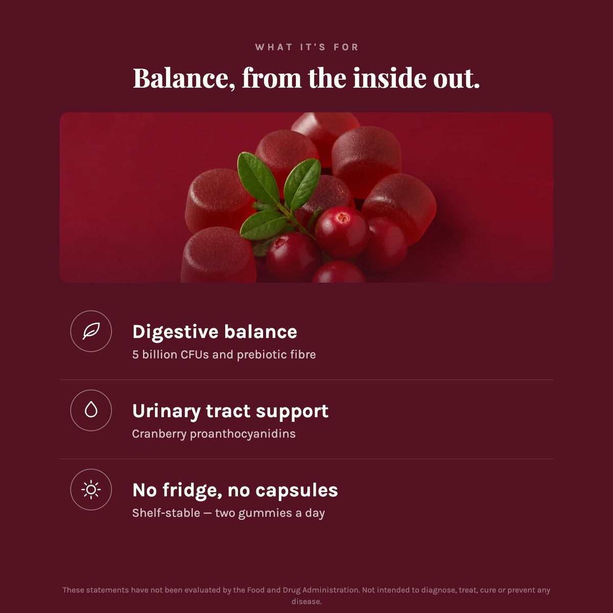 What Botanical Women's Probiotic Gummies are for