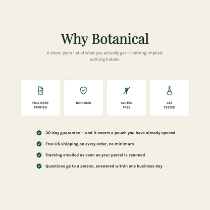 Why Botanical
