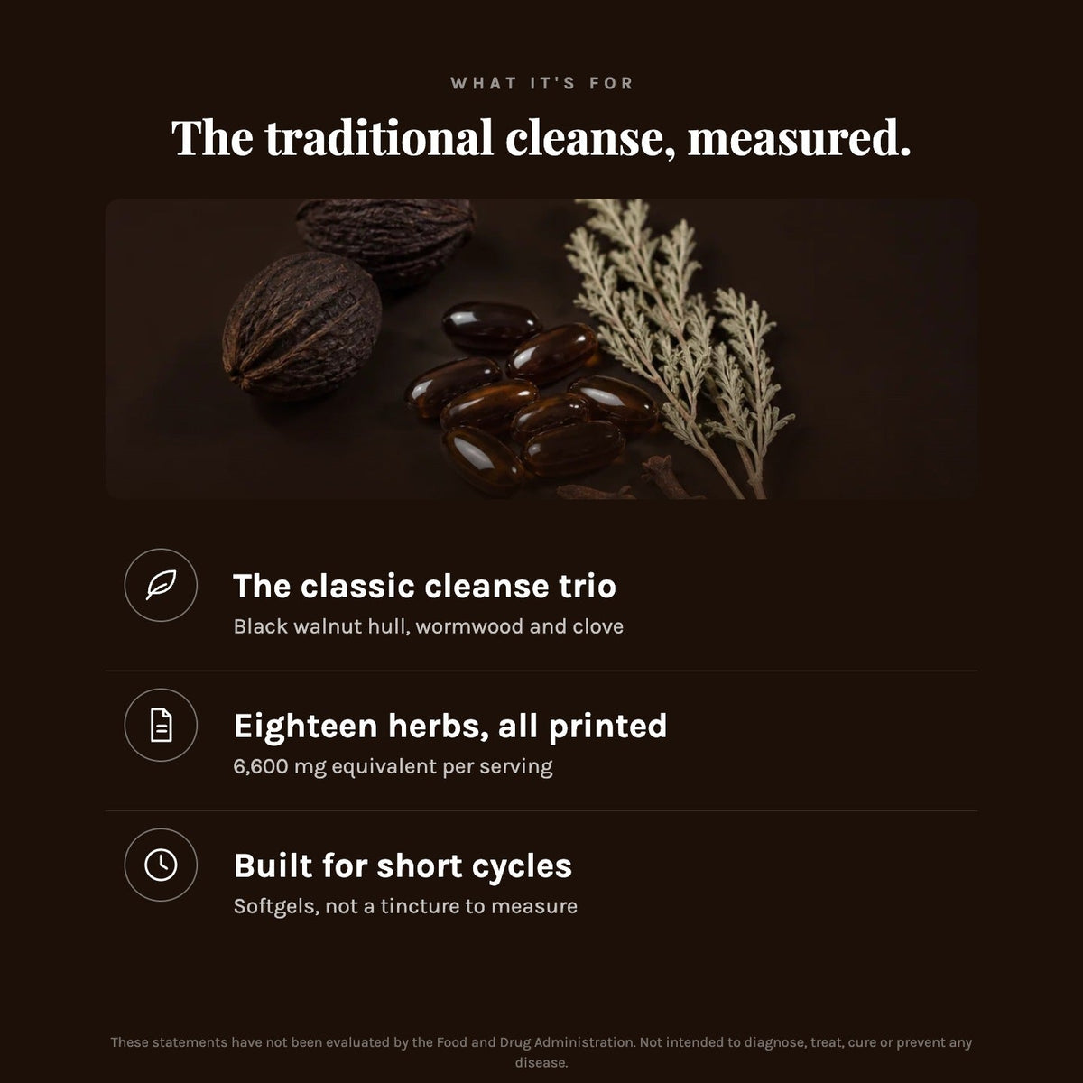 What Botanical Black Walnut and Wormwood Complex is for